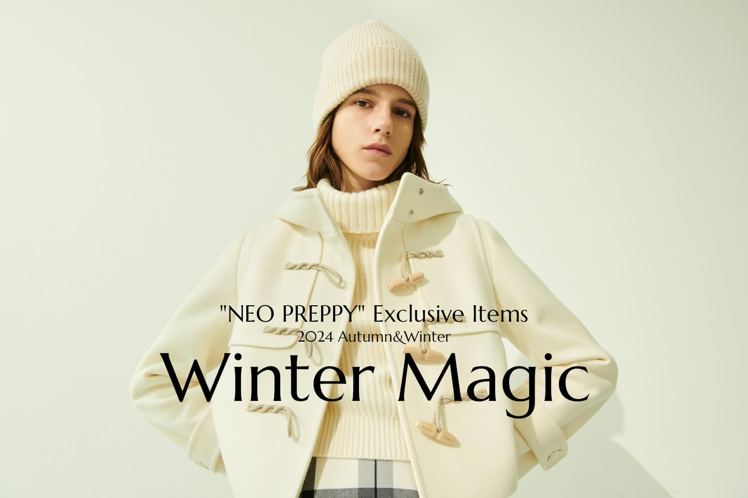Winter Magic｜BLUE LABEL CRESTBRIDGE(ブルーレーベル・クレスト