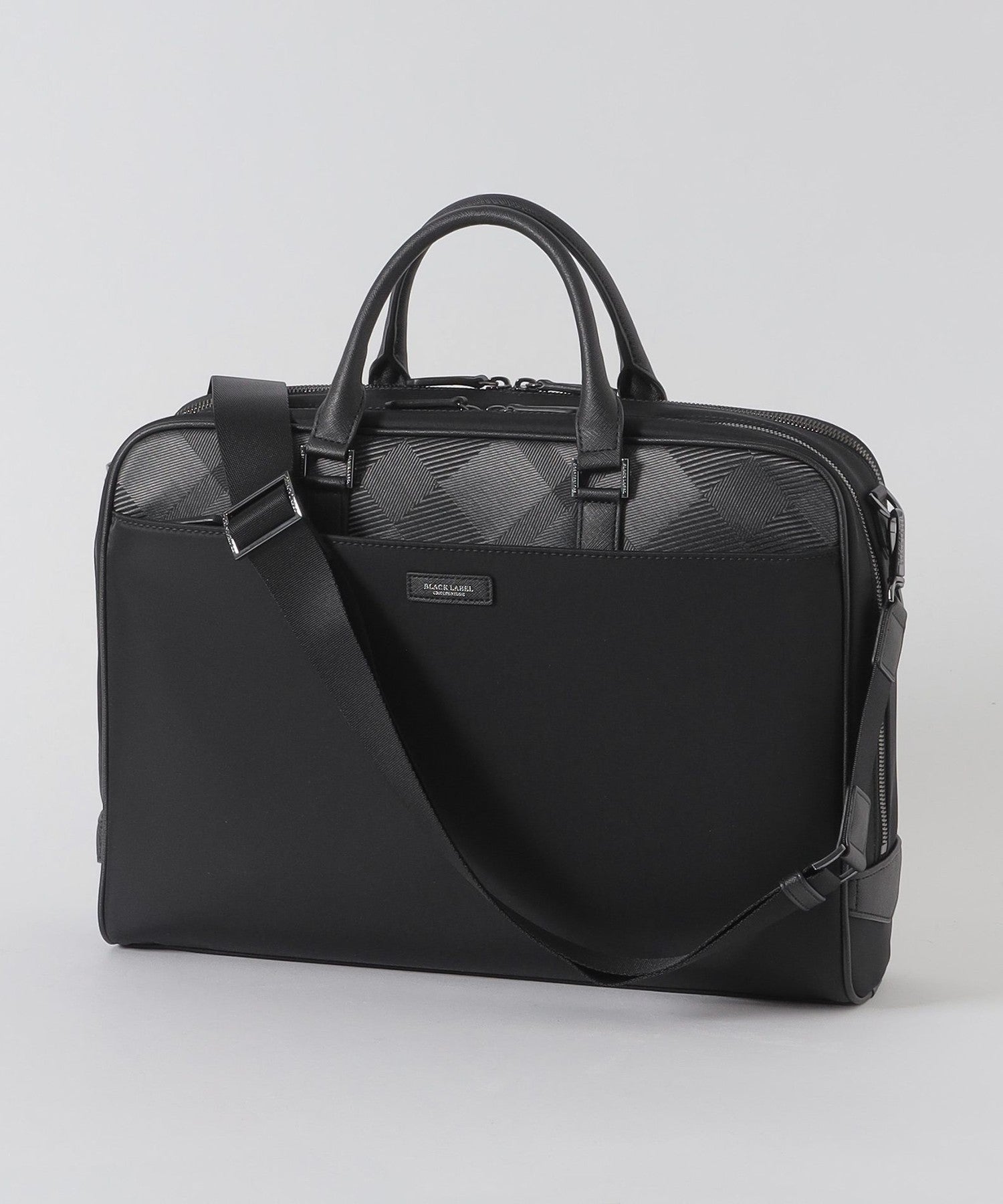 ナイロンコンビカルゼシャドークレストブリッジチェックビジネス