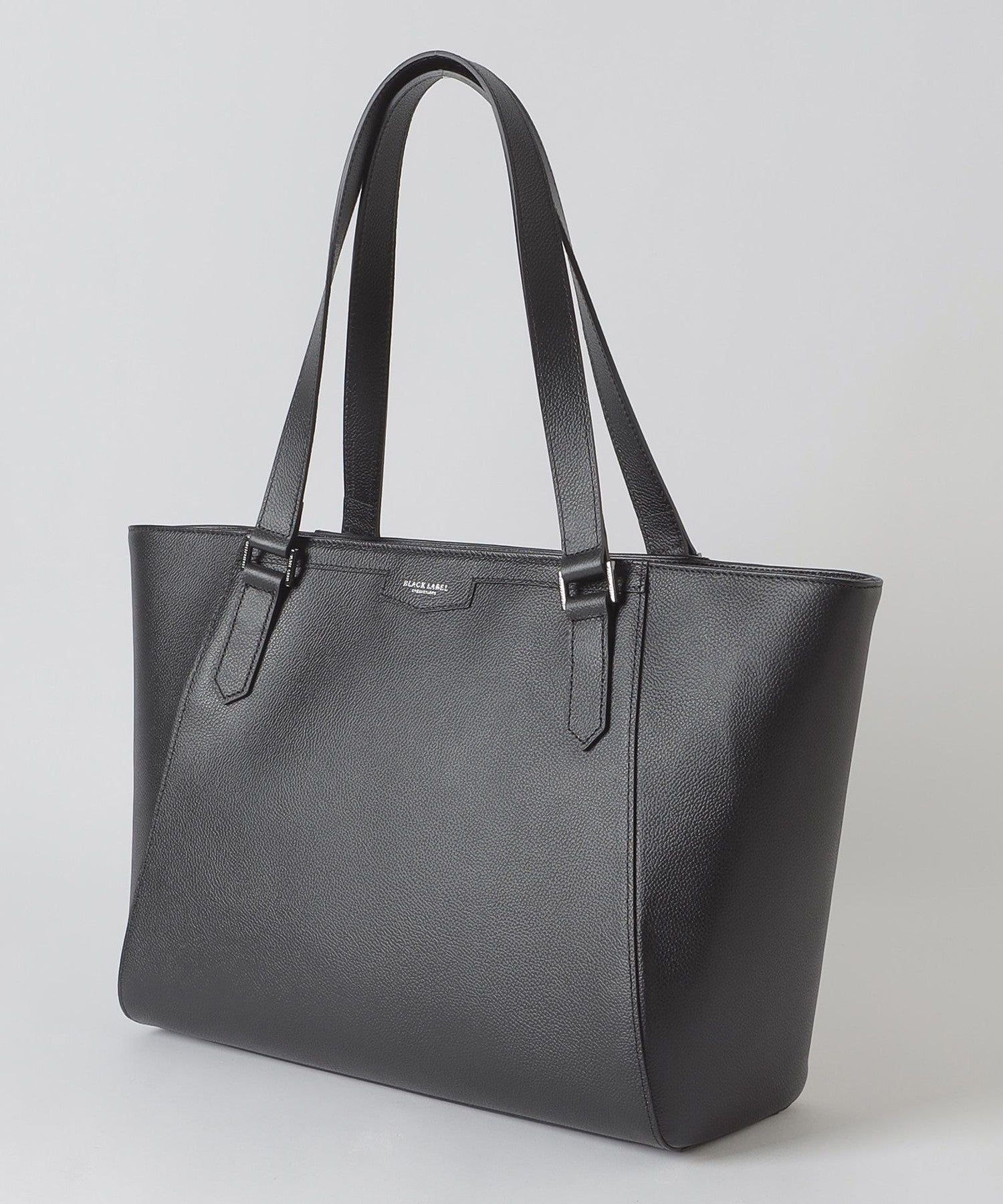 BLACK LABEL CRESTBRIDGE レザーストライプバッグ シュリンクレザートートバッグ（バッグ）｜BLACK LABEL CRESTBRIDGE