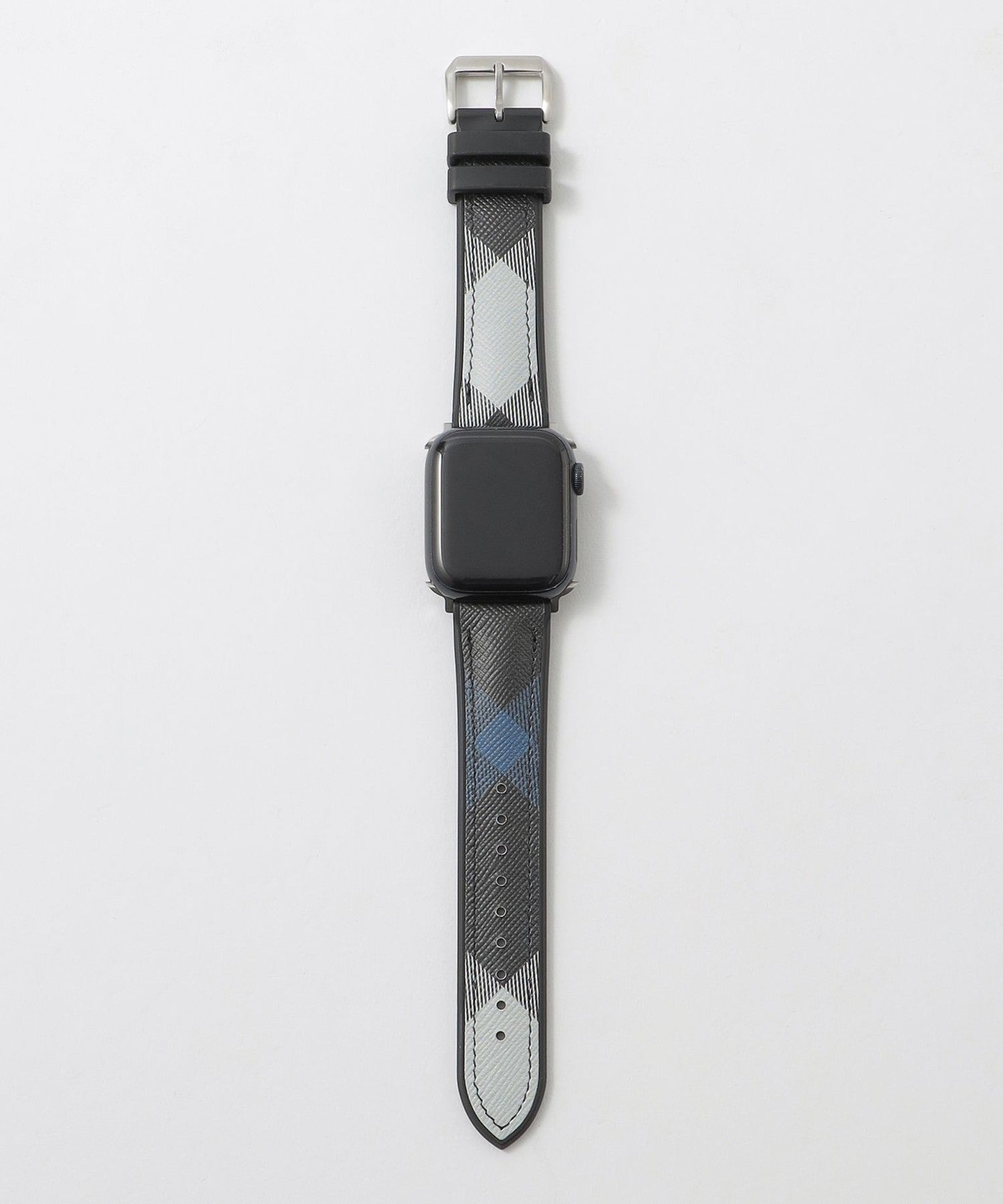 【未使用品】ブラックレーベルクレストブリッジ レザー グローブ ブラック クレストブリッジチェックApple Watchバンド（ウォレット/ケース