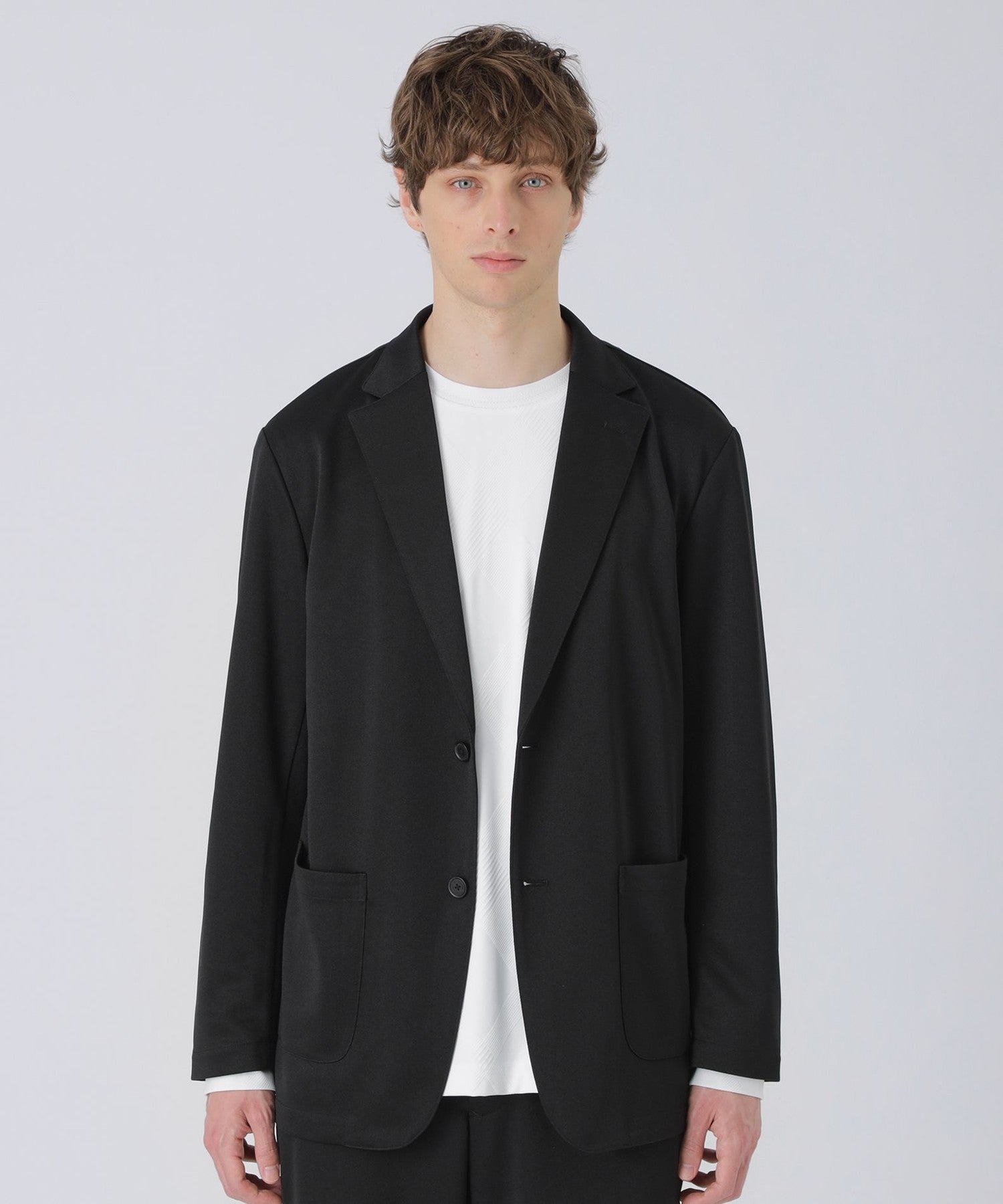一部店舗限定】【AddElm】Add.02 ｾｯﾄｱｯﾌﾟｼﾞｬｹｯﾄ（ジャケット）｜BLACK