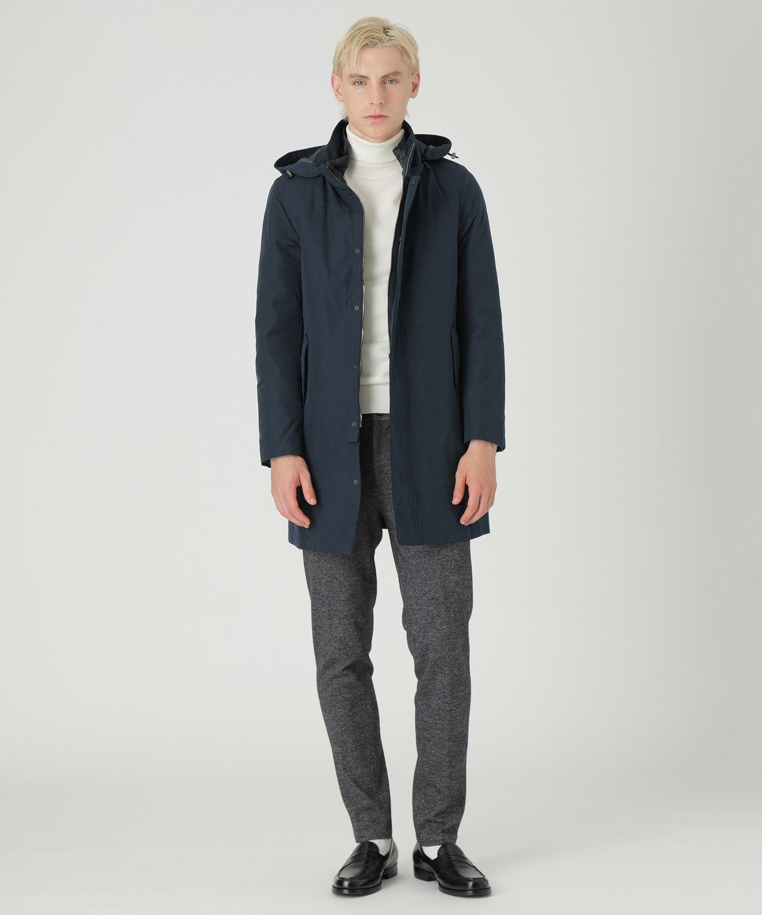 BLACK LABEL CRESTBRIDGE ネイビー ジャンパー✖️2 一部店舗限定】2in1シティパーカー（ブルゾン）｜BLACK LABEL