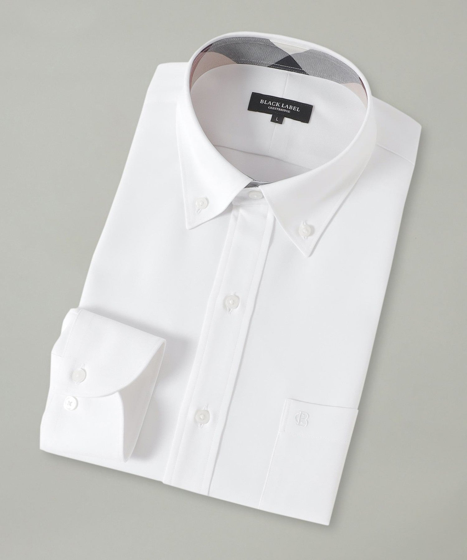 BURBERRY BLACK LABEL オックスフォードボタンダウンシャツ バーバリー ブラックレーベルBURBERRY BLACK LABEL チェッカー