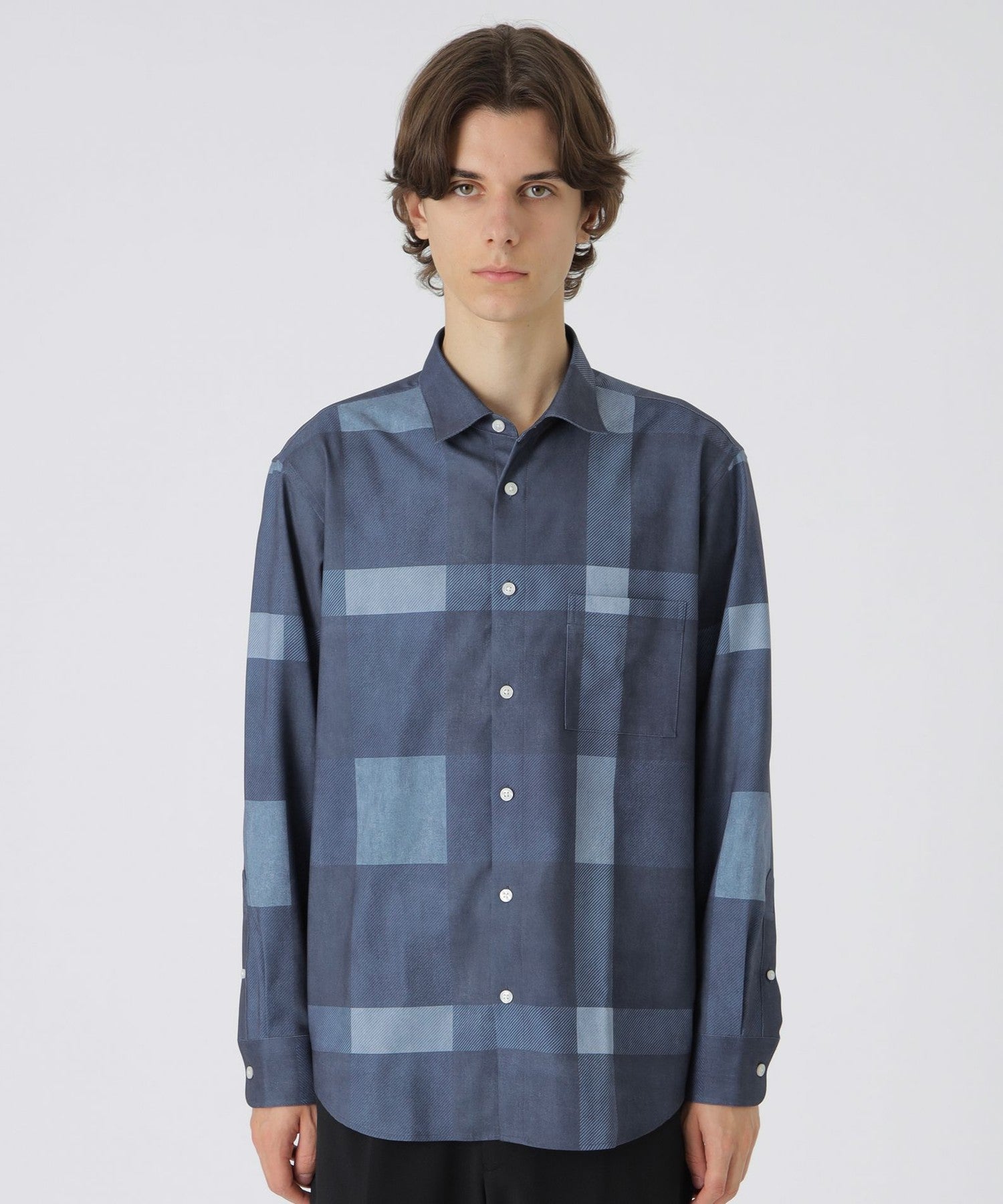 美品★ブルーレーベルクレストブリッジ チェック柄入り　シャツ 1411-51M0441426.jpg?v=1724134555