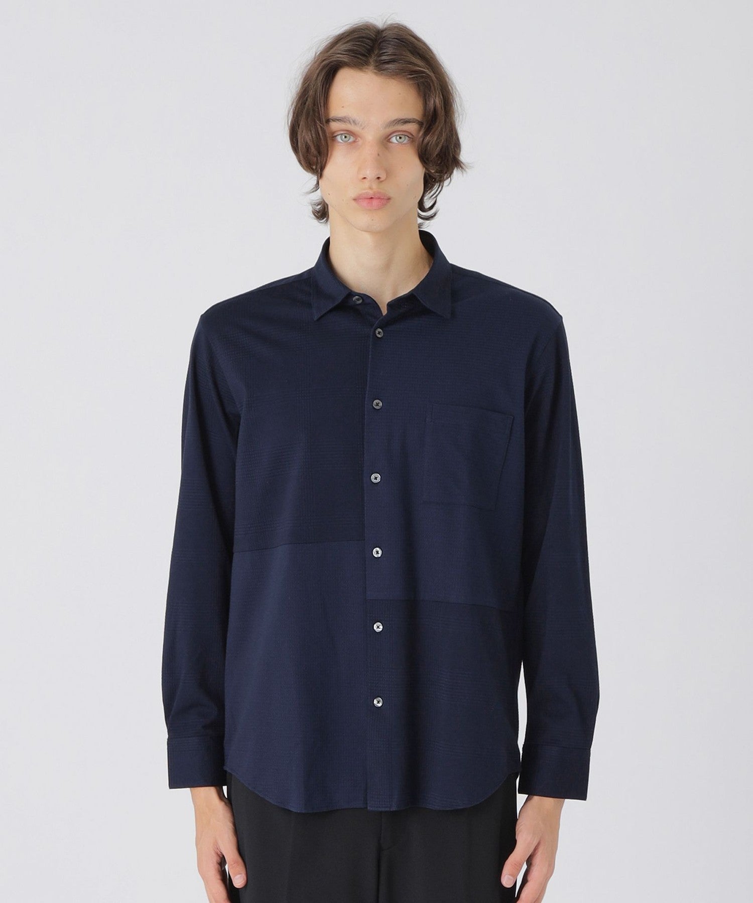 ブラックレーベルクレストブリッジ 半袖シャツ 鹿の子シャツ Tシャツ チェック柄 1411-51M0941928.jpg?v=1724823786