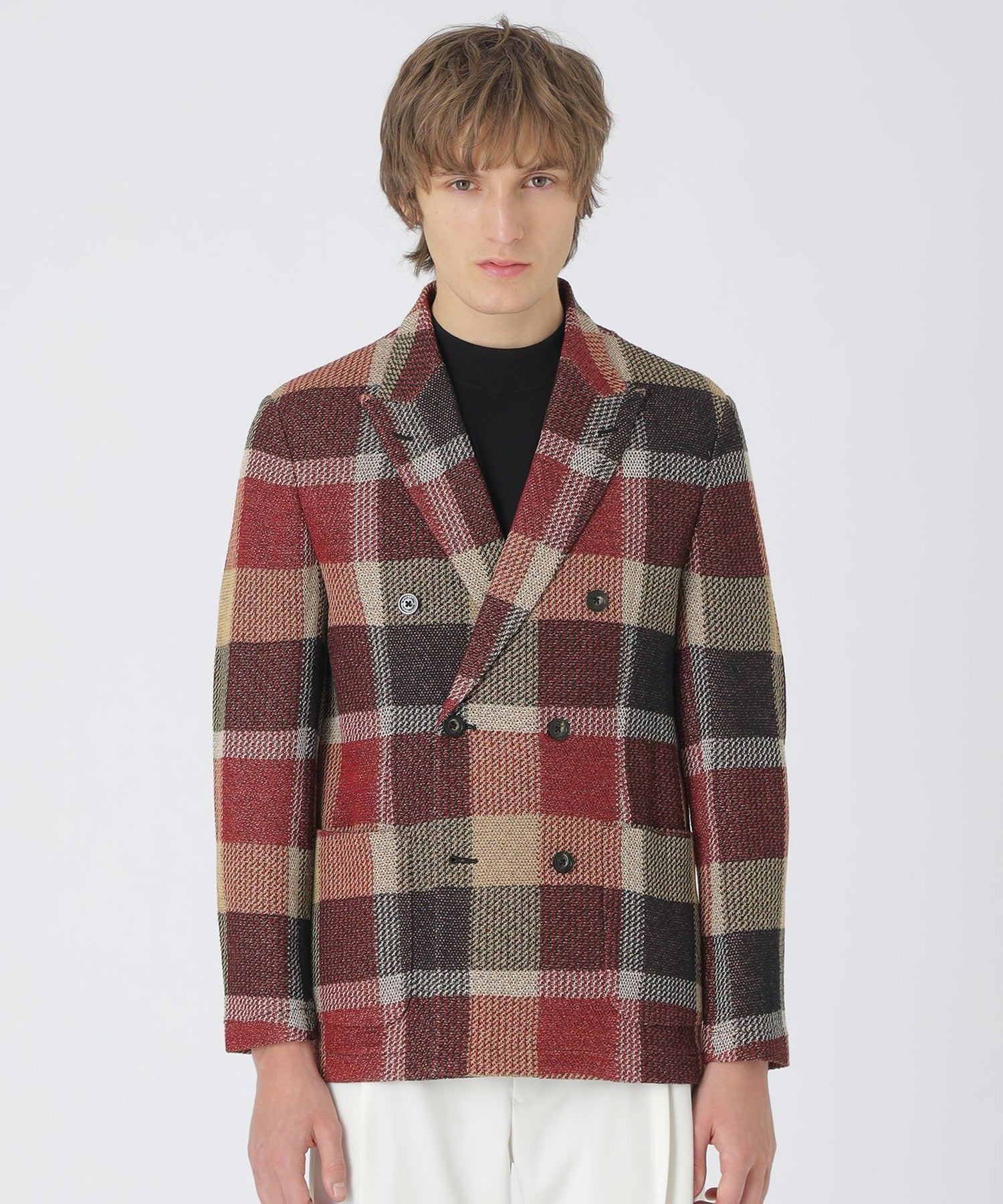 10th ANNIVERSARY】ツィーディークレストブリッジチェックニット