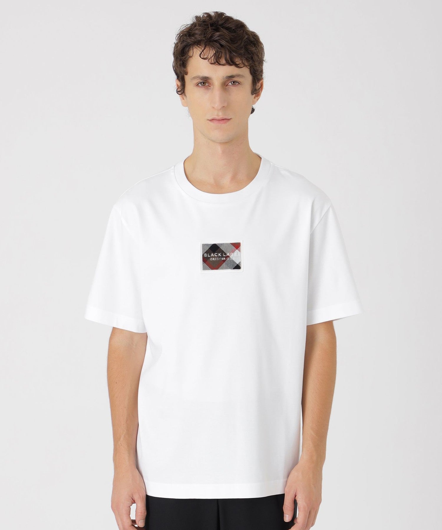 新品タグ付き✨ブラックレーベルクレストブリッジ Tシャツ カットソー シアーチェックコンビTシャツ（カットソー）｜BLACK LABEL