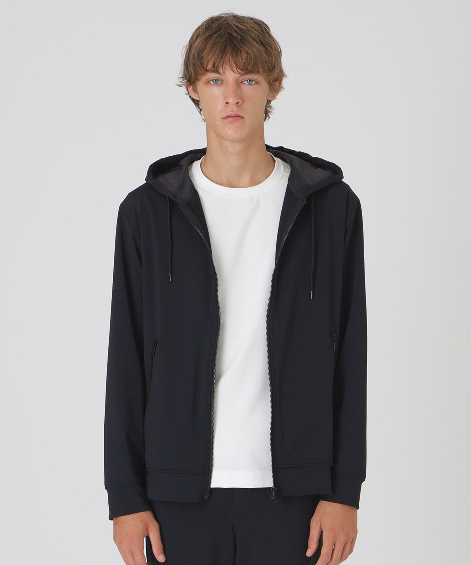 ⭐️ダーリッチ⭐️クリスタルロゴビッグパーカー(ブラック