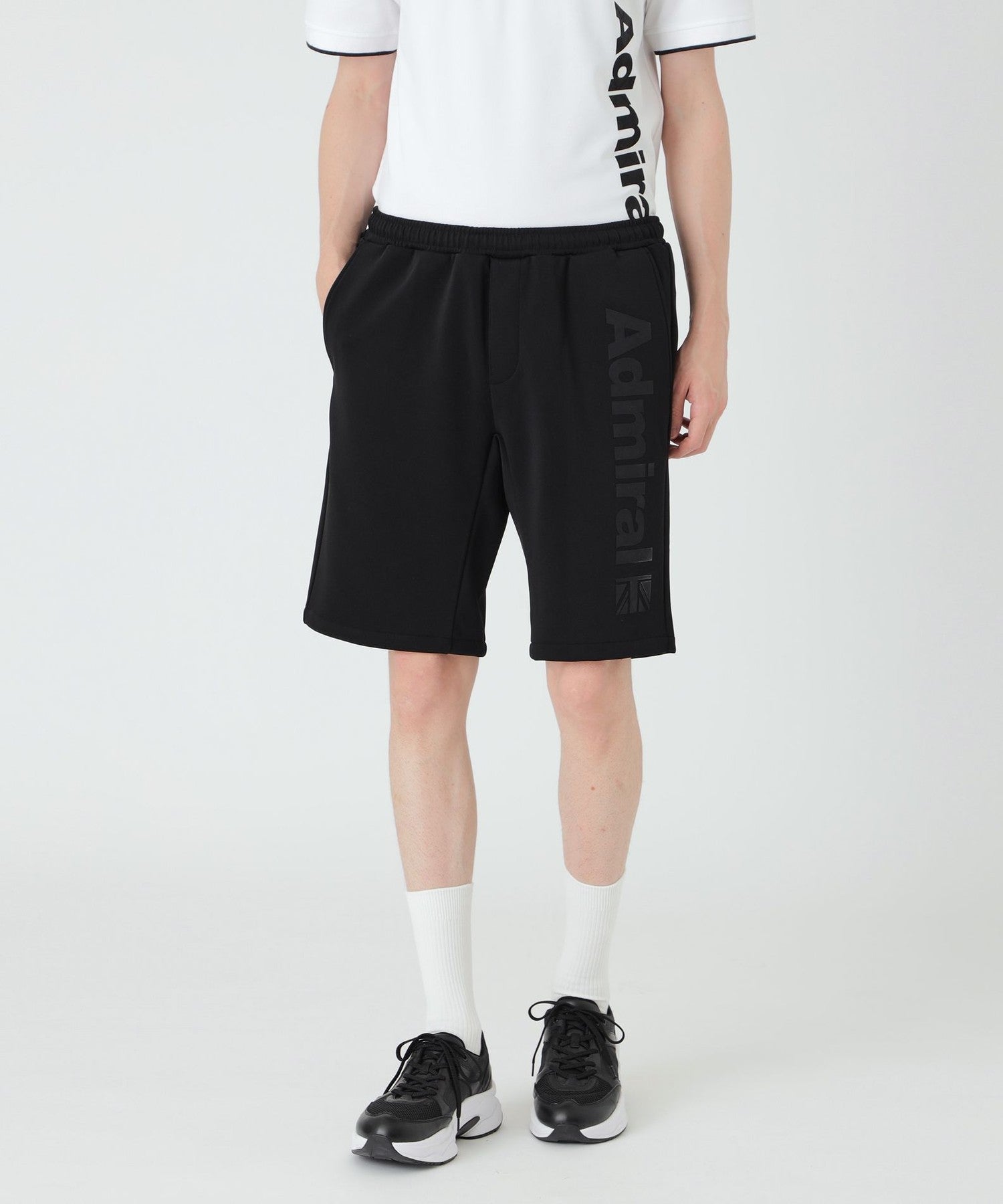 Admiral ショートパンツとTシャツセット BLACK lab.×Admiral】ロゴプリントショートパンツ（カジュアル