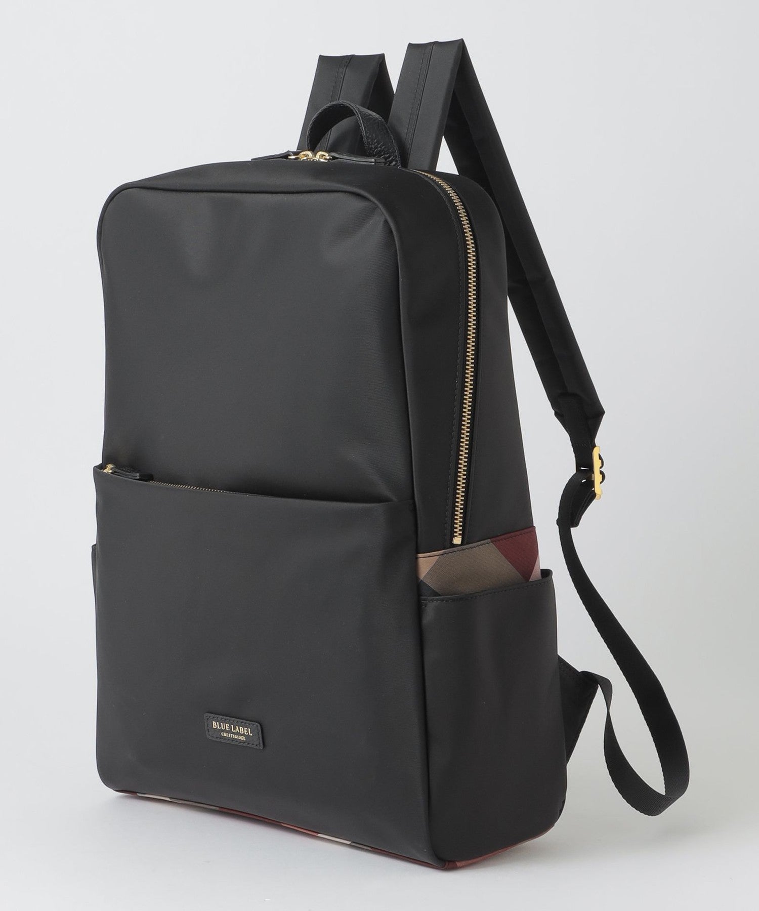新品 ブルーレーベルクレストブリッジ 軽量ナイロントラベルバッグ 旅行鞄ポーチ ナイロンスクエアバックパック（バッグ）｜BLUE LABEL CRESTBRIDGE