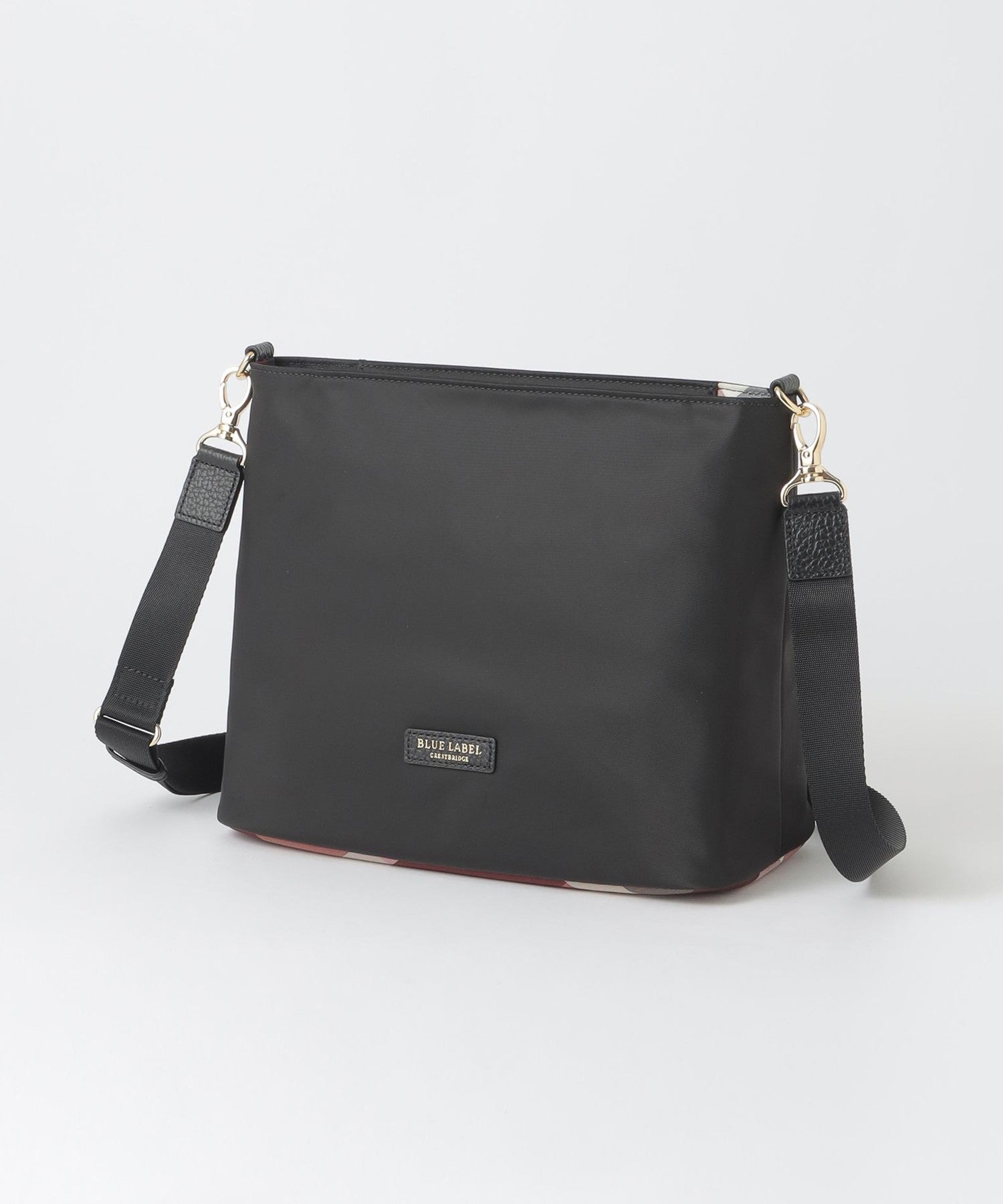 パーシャルクレストブリッジチェックナイロンワンショルダー（バッグ