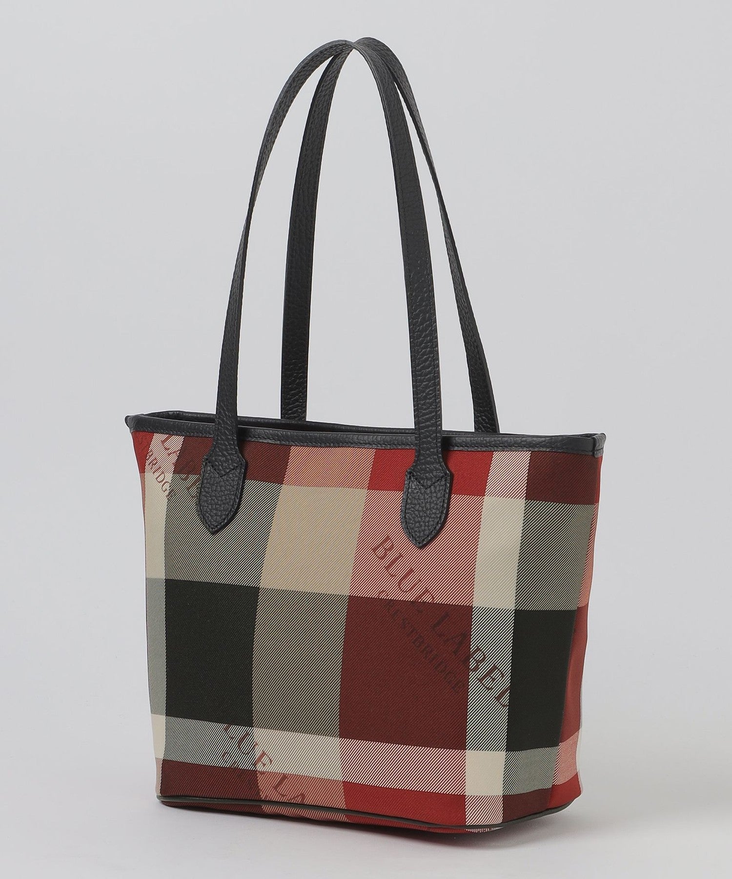 BURBERRY BLUE LABEL 2WAY トートバッグ グレー BURBERRY BLUE LABEL