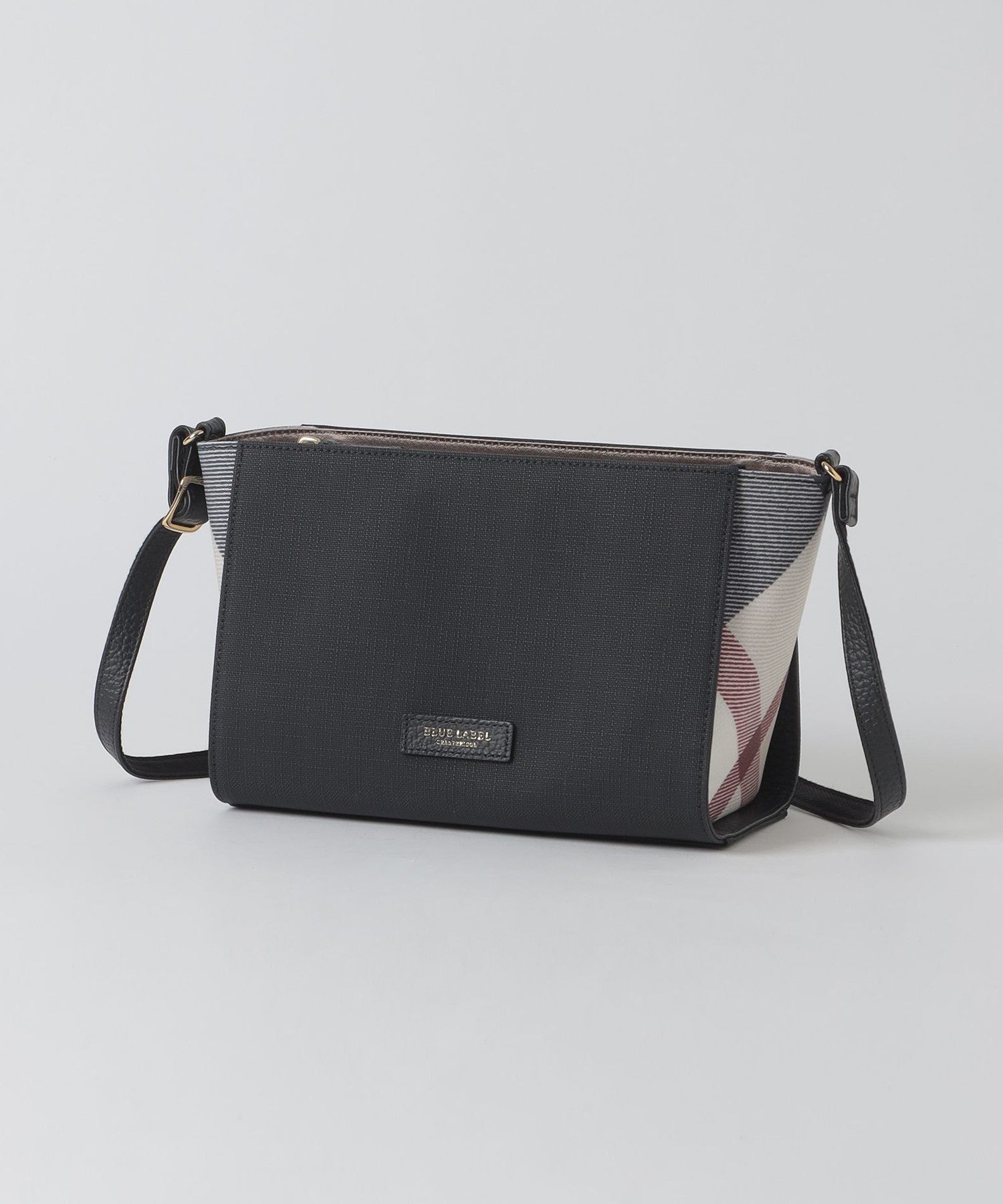 パーシャルクレストブリッジチェックPVCミニショルダー（バッグ