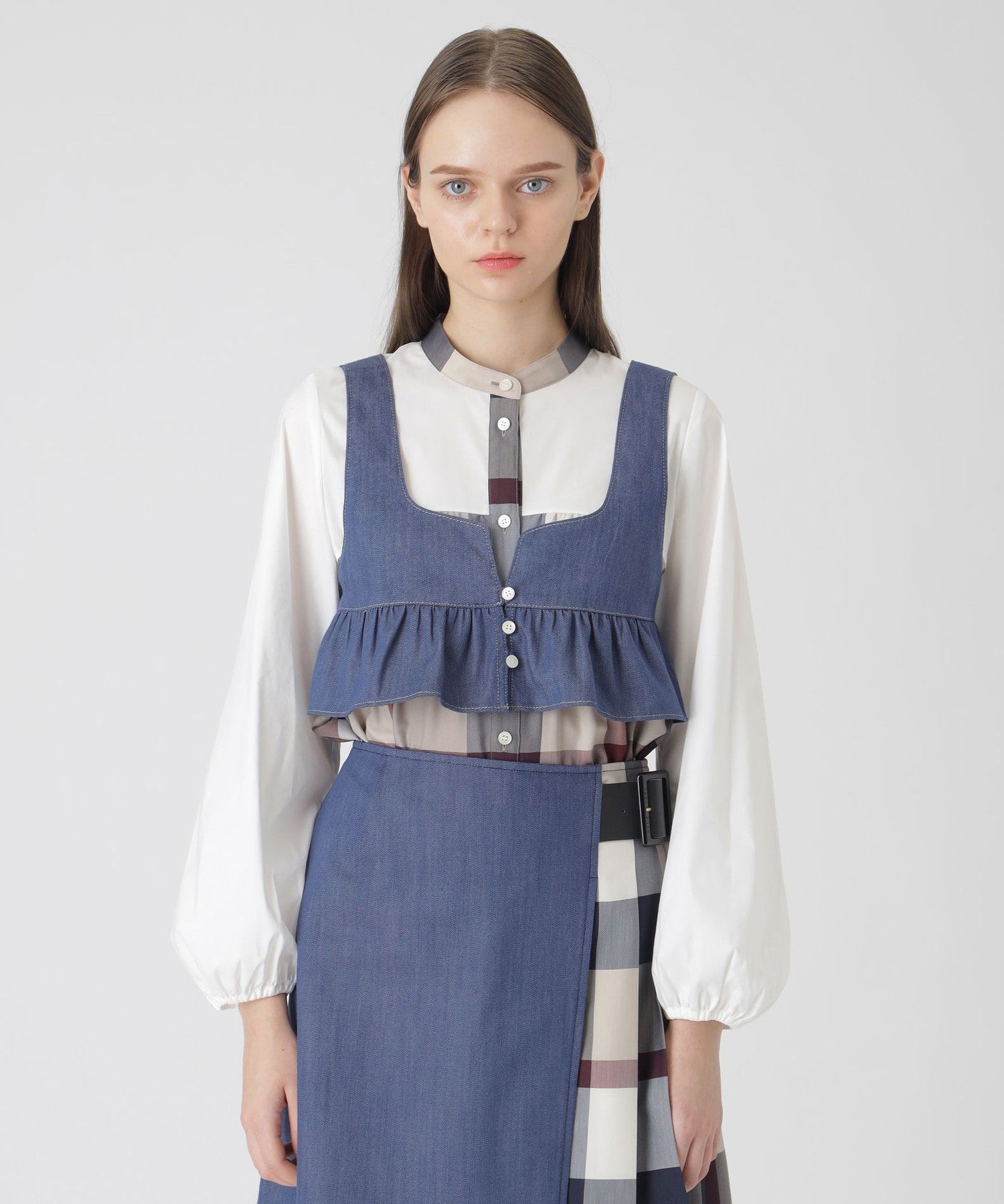 【極美品】 ブルーレーベルクレストブリッジ レーススリーブショートブルゾン 38 2611-55B0244706.jpg?v=1729474320