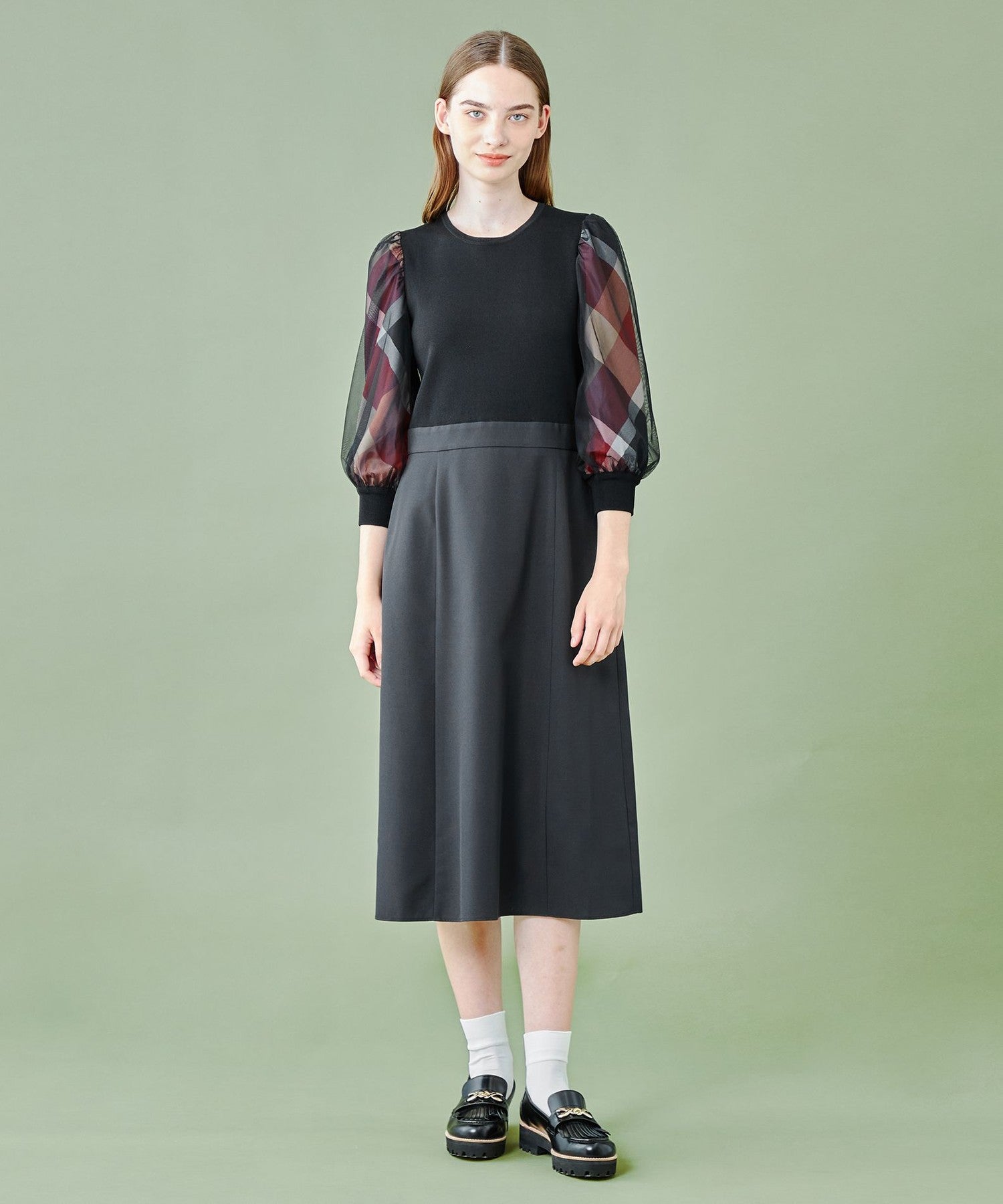 HERMES チュニック プリントストレートカットドレス H5E4525DA Straight dress | Hermès USA