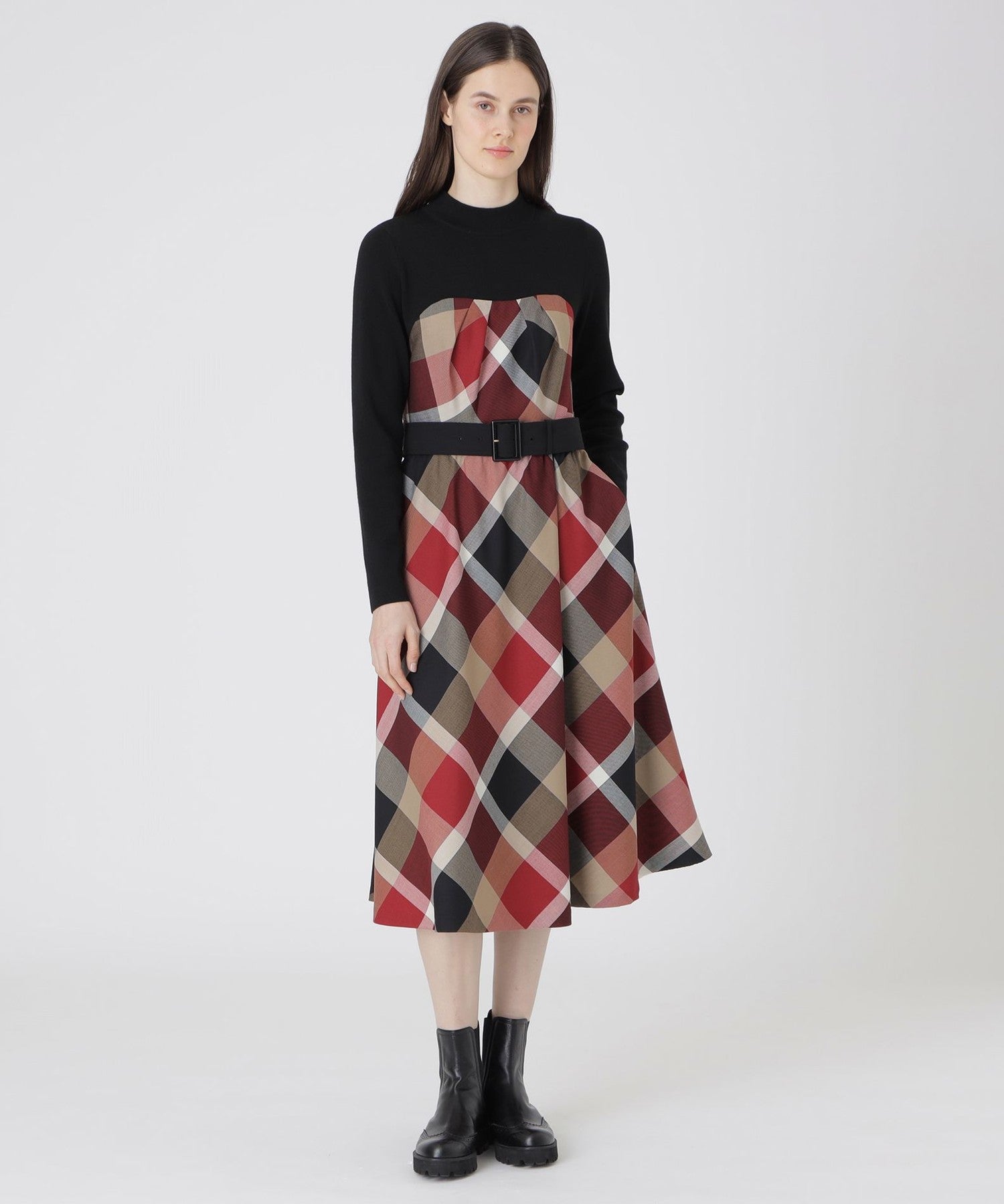 ビスチェドッキングドレス（ドレス）｜BLUE LABEL CRESTBRIDGE(ブルー