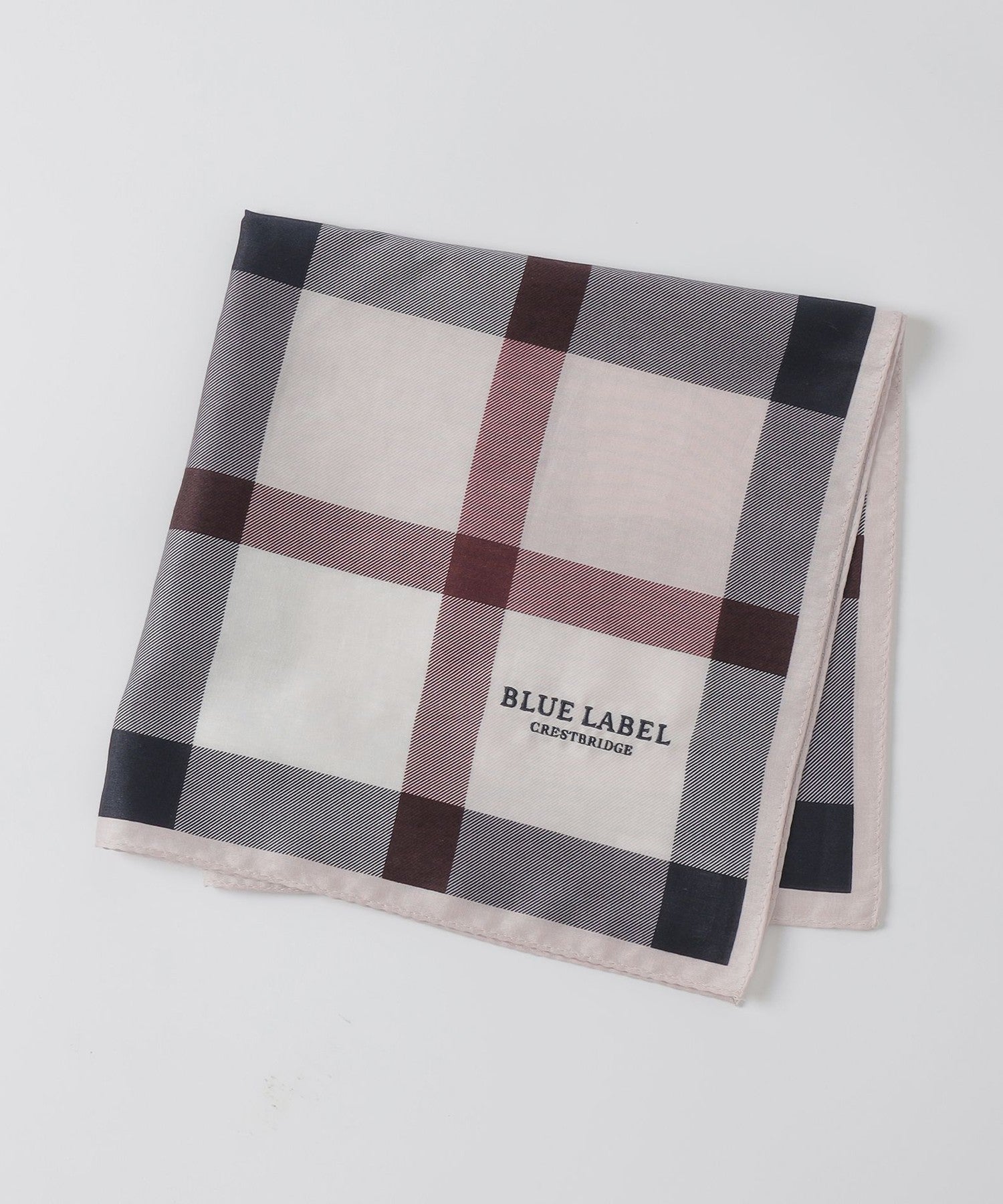クレストブリッジチェックハンカチ（アクセサリー）｜BLUE LABEL