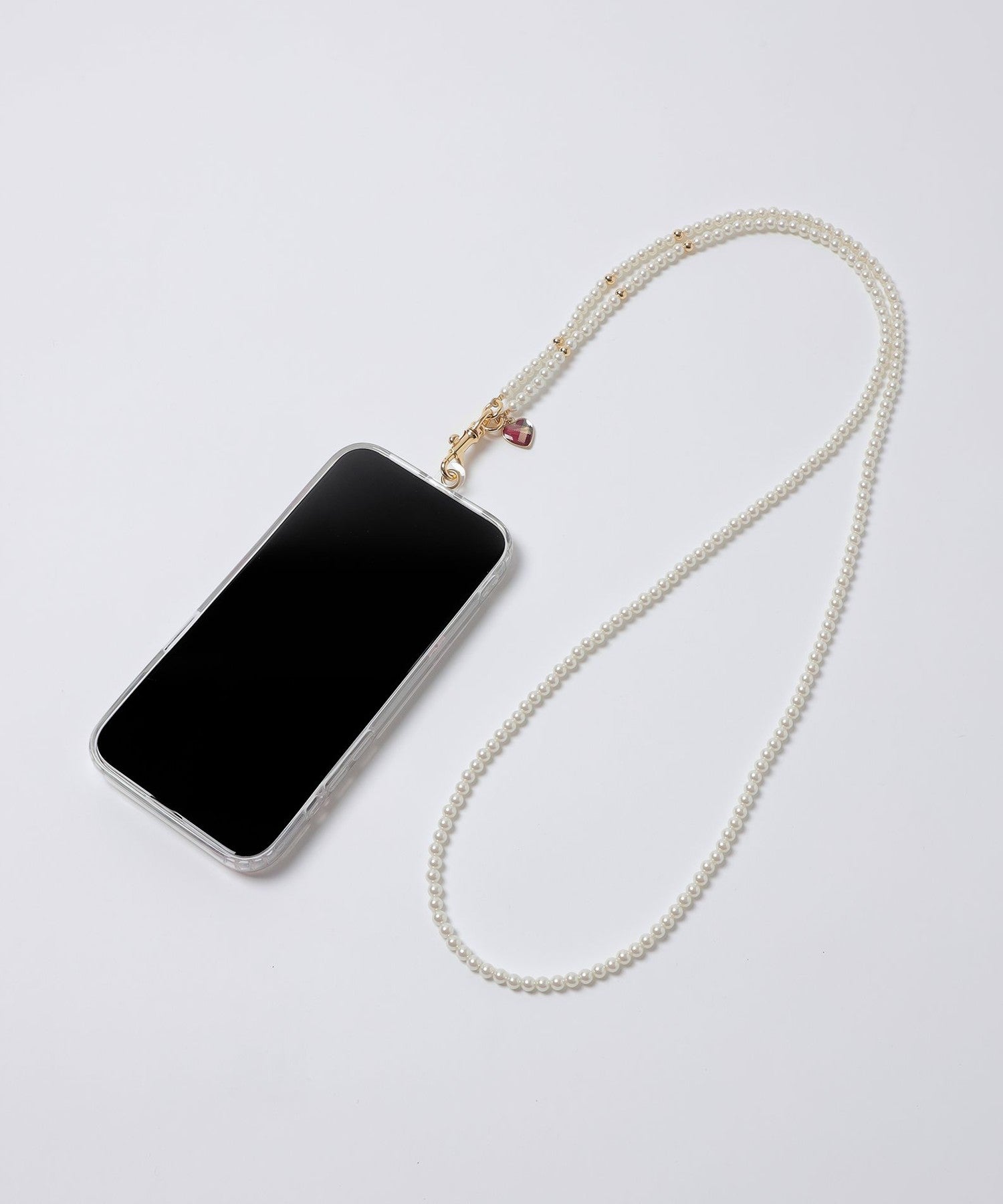 ブルーレーベルクレストブリッジ 新品ベージュ スマホケース iPhone15 iPhone14クレストブリッジチェックPVCケース