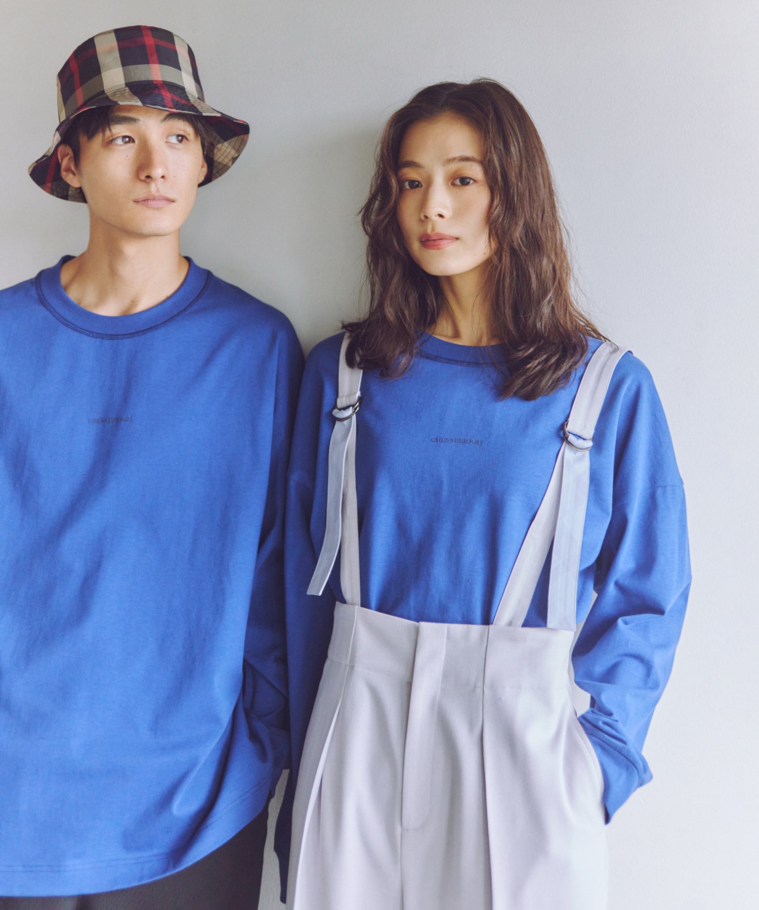 ハウルズ リブピチロンT マルチフォントオーバーサイズドロングスリーブTシャツ(EZBH