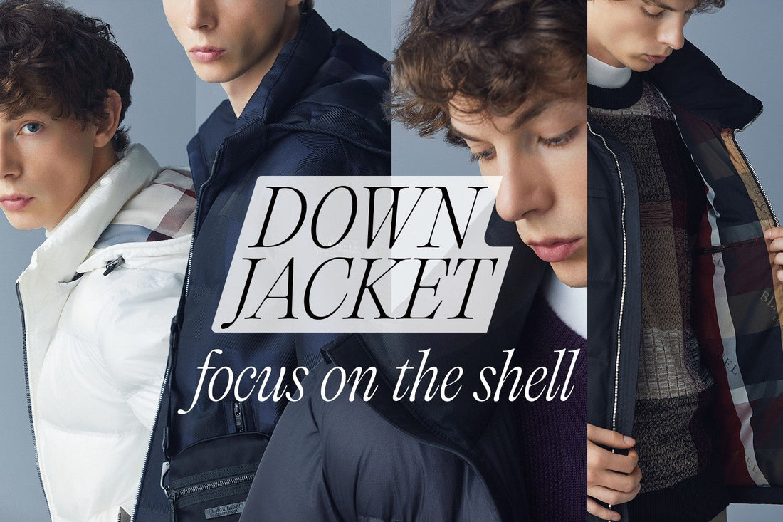 DOWN JACKET focus on the shell