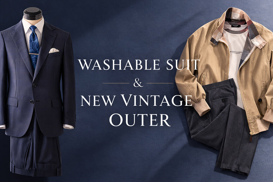 WASHABLE SUIT & NEW VINTAGE OUTER