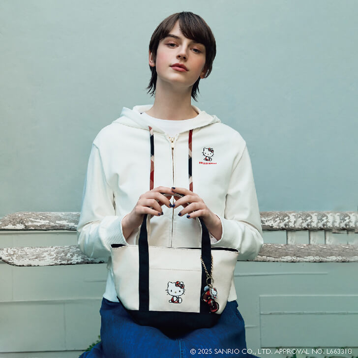 【PICK UP】10周年企画  BLUE LABEL CRESTBRIDGE × Hello Kitty  Vol.2