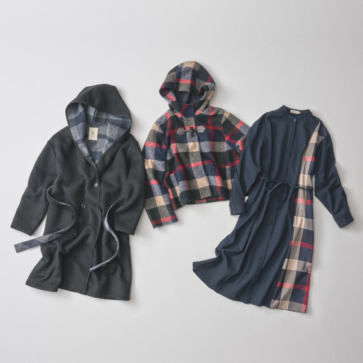 “Coat meets One-piece."