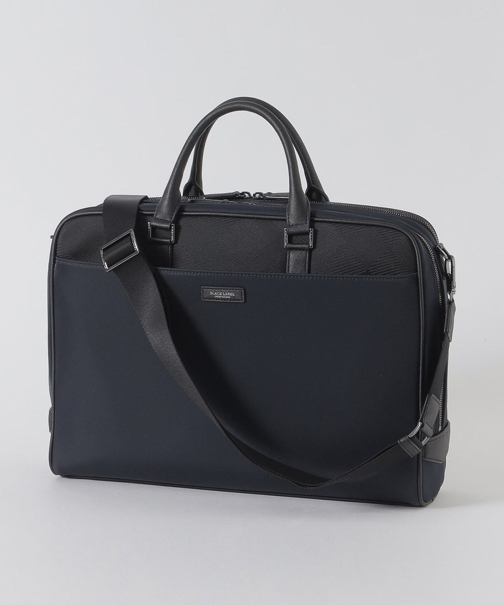 美品！ブラックレーベルクレストブリッジ 2way ビジネスバッグ ブリーフケース ナイロンコンビカルゼシャドークレストブリッジチェックビジネス