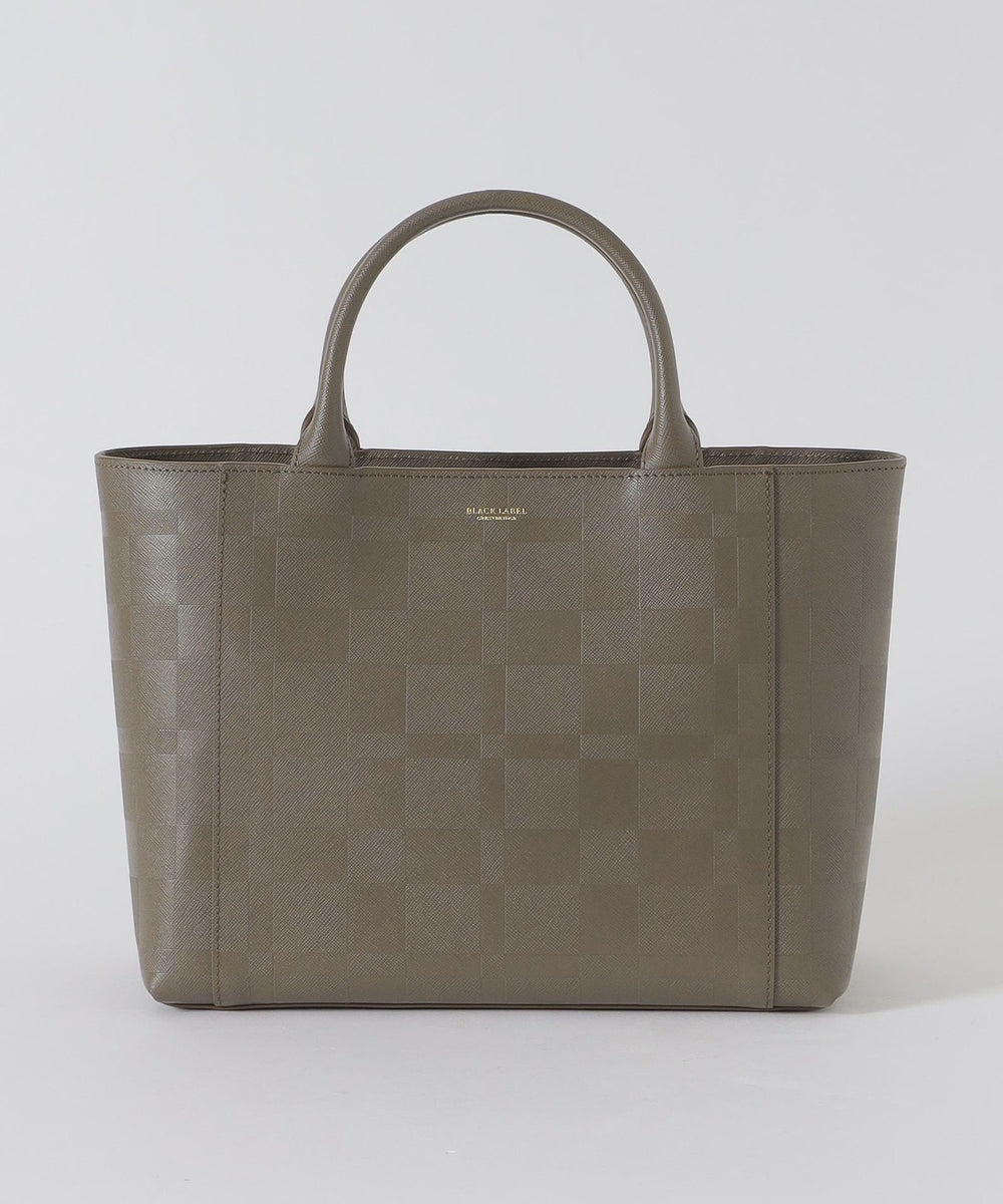 トートバッグ 3334 3352 3375 3385 3420 エンボスチェックドライビングトート（バッグ）｜BLACK LABEL