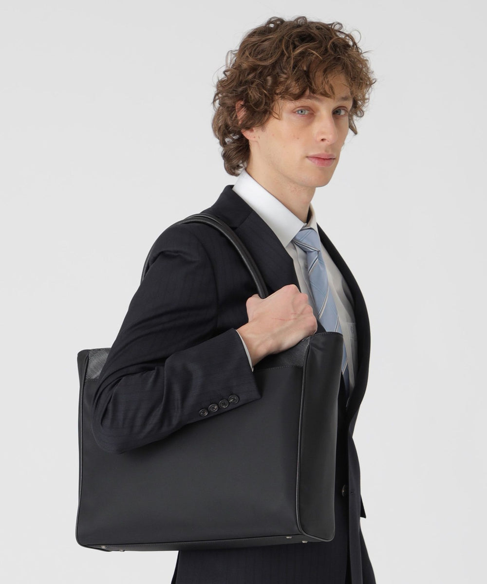 極美品　ブラックレーベルクレストブリッジ　トートバッグ A4 チェック柄 肩がけ クレストブリッジチェックランチトート（バッグ）｜BLACK LABEL