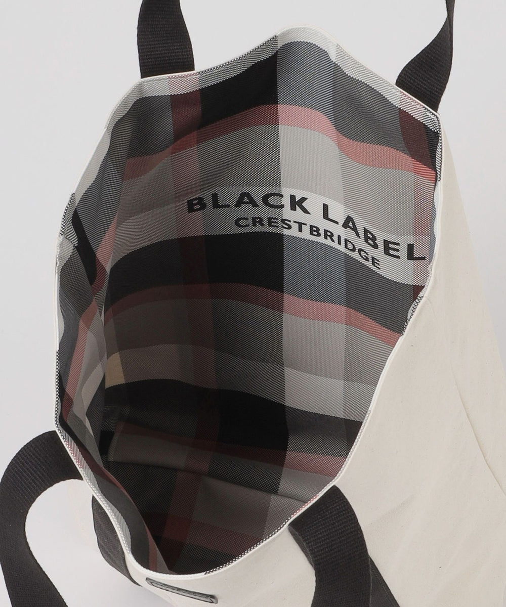 クレストブリッジチェックリバーシブルトート（バッグ）｜BLACK LABEL