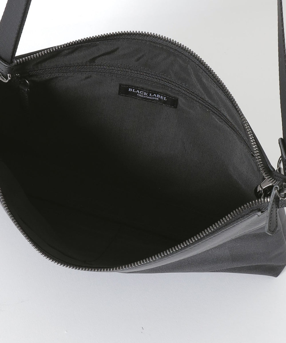 シャドークレストブリッジチェックサコッシュ(バッグ)|BLACK LABEL