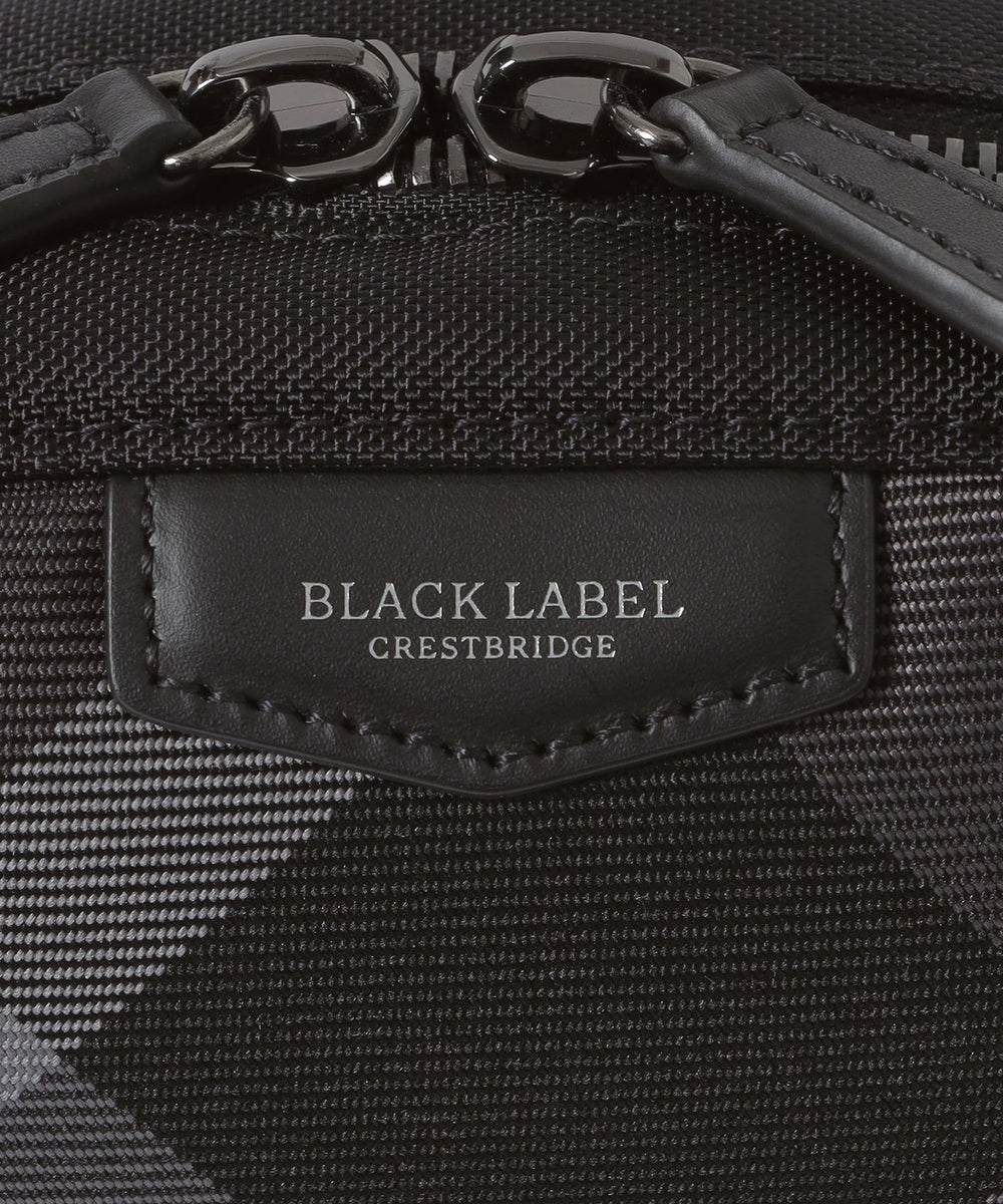✦美品✦BLACK LABELブラックレーベル　クレストブリッジ ボディバッグ ナイロンコンビカルゼシャドークレストブリッジチェックビジネスボディ