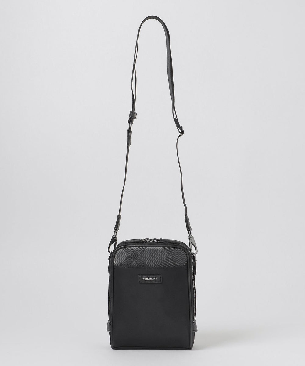 ブラックレーベルクレストブリッジ新品ブラック ナイロン ショルダーバッグ BLACK of BLACKs ショルダーバッグ（バッグ）｜BLACK LABEL