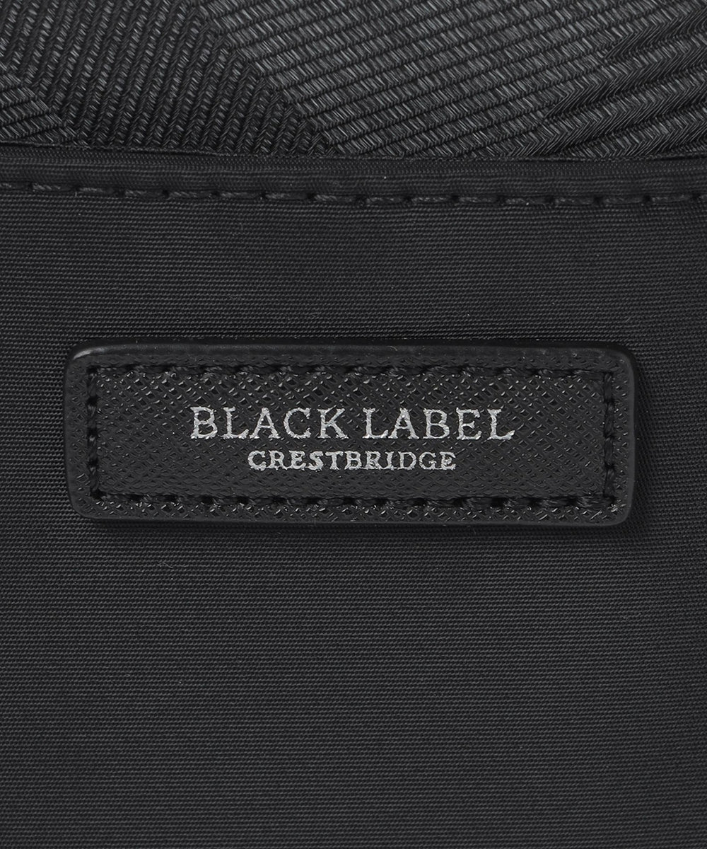 【美品】BLACK LABEL CRESTBRIDGE ボディーバッグ ナイロンコンビカルゼシャドークレストブリッジチェックビジネスボディ
