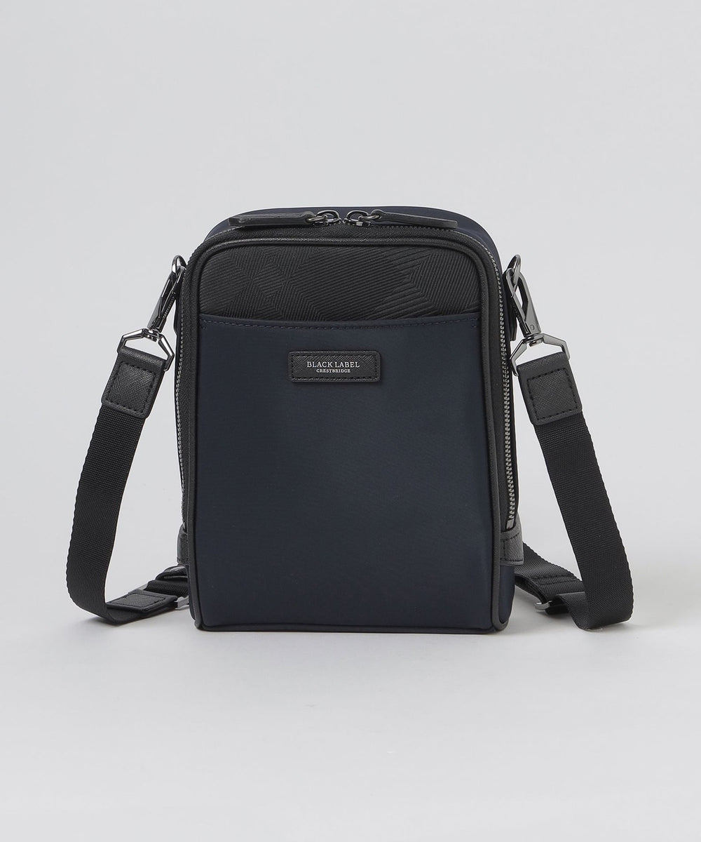 ナイロンコンビカルゼシャドークレストブリッジチェックビジネスミニ