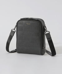 エンボスチェックミニクロスボディバッグ（バッグ）｜BLACK LABEL