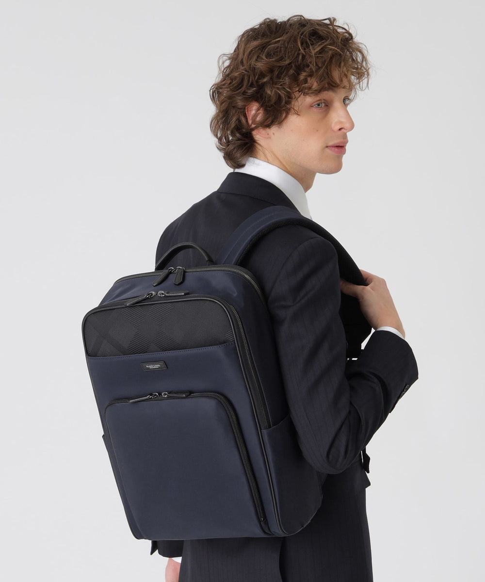 BLACK LABEL CB シャドーチェック リュック ネイビー 通勤通学　紺 1411-5115171128__A_1000x.jpg?v