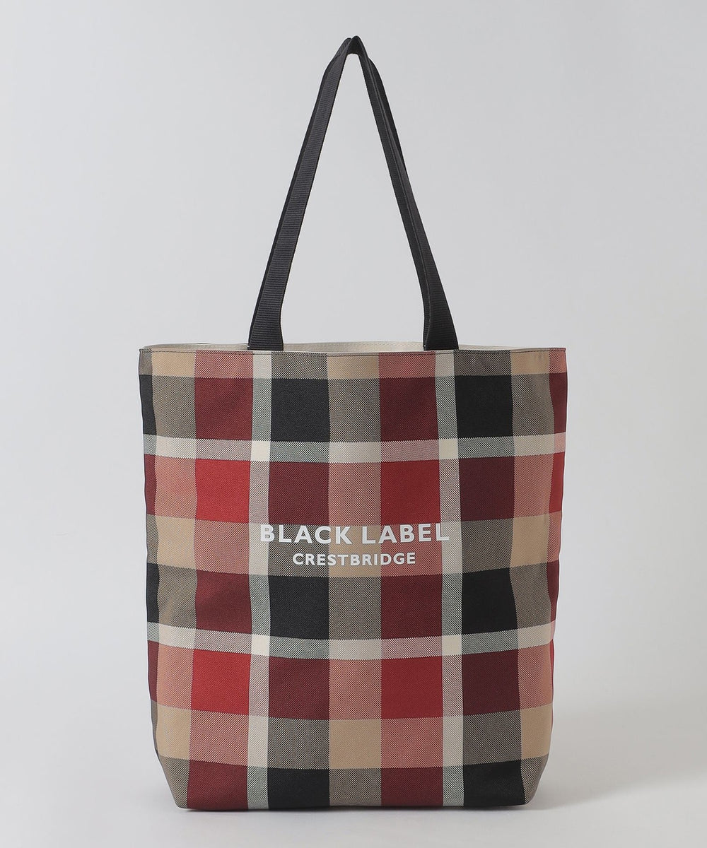 美品 ブラックレーベルクレストブリッジ 牛革 トートバッグ 日本製 CBチェック 一部店舗限定】クレストブリッジチェックリバーシブルトート