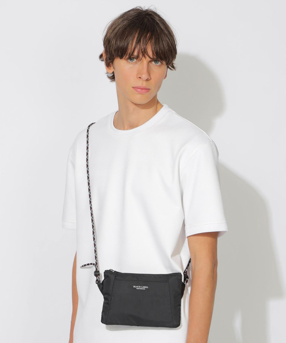 WEB限定】クレストブリッジチェックドローコードコンビミニショルダー