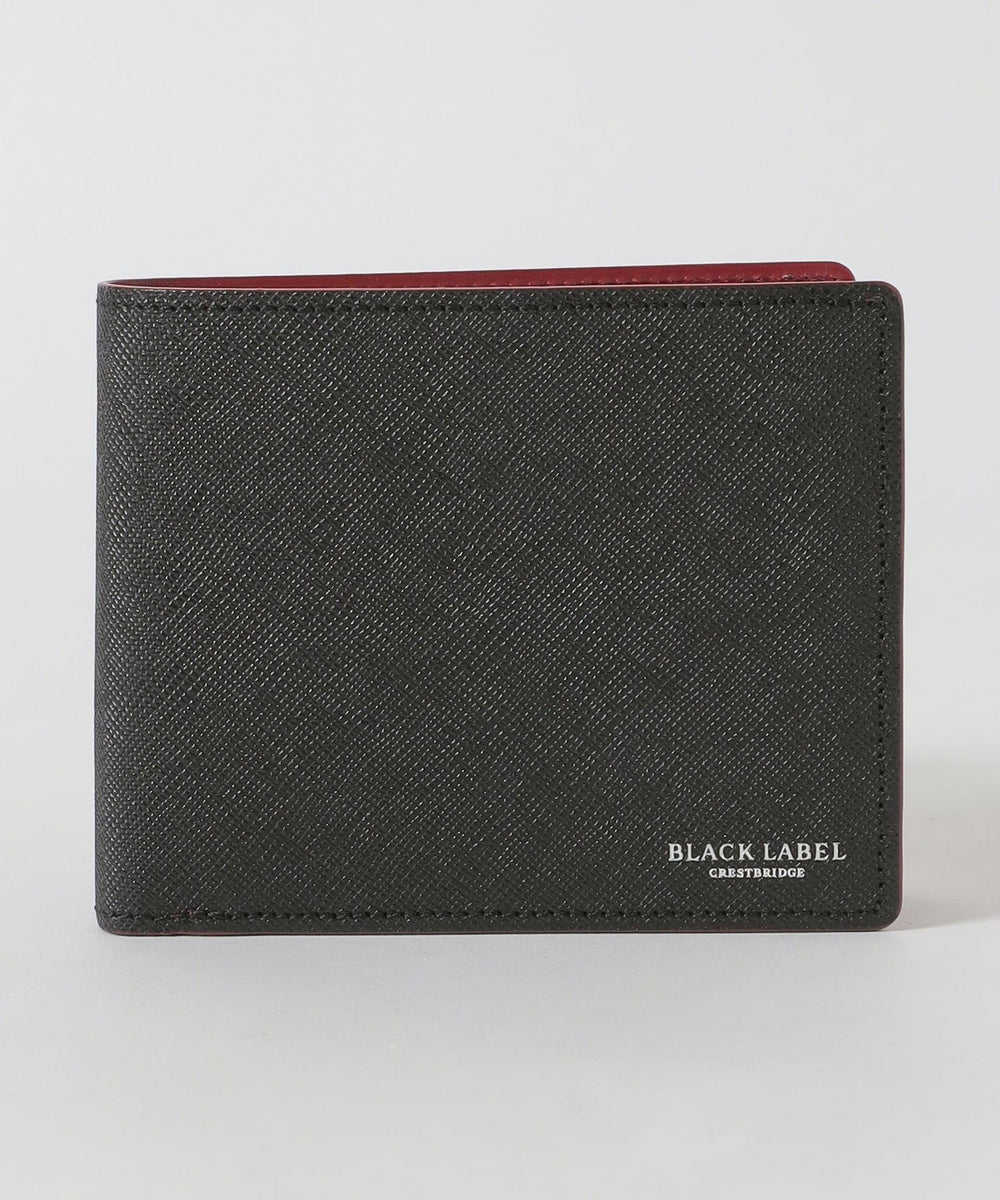 ブラックレーベルクレストブリッジ チェック二つ折り財布 ウォレット バイカラークレストブリッジチェック2つ折りウォレット（ウォレット