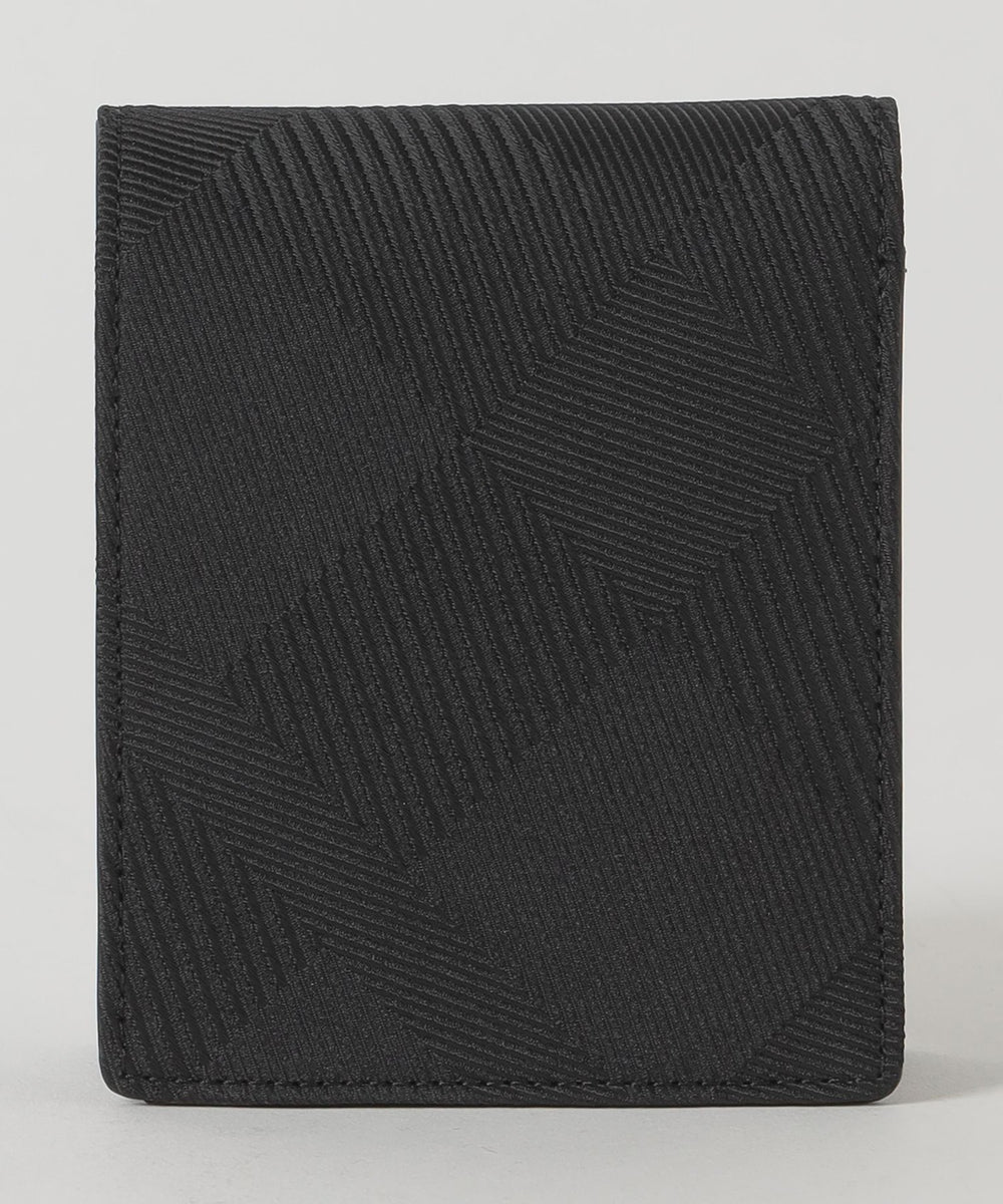 カルゼシャドークレストブリッジチェック2つ折りウォレット