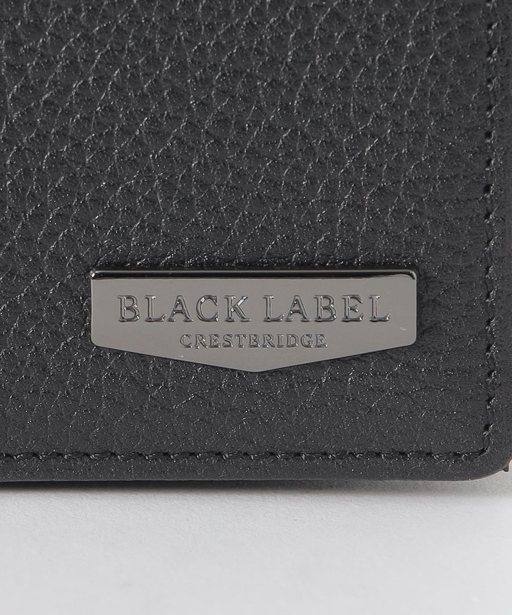 ブラックレーベルクレストブリッジ　ケース　新品未使用品 エンボスチェックラウンドジップウォレット（ウォレット/ケース