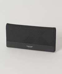 カルゼシャドークレストブリッジチェックロングウォレット（ウォレット