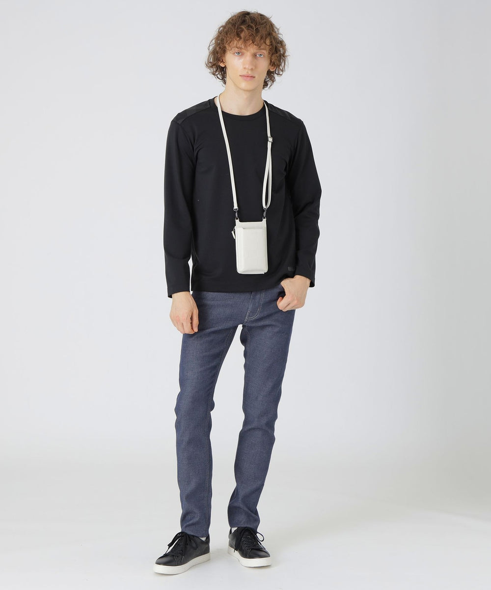 BLACK LABEL チェック柄 スマホショルダーバッグ BLACK LABEL チェック柄 スマホショルダーバッグ