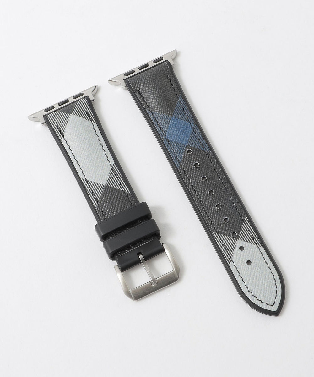 クレストブリッジチェックApple Watchバンド（ウォレット/ケース