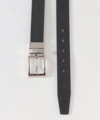 エンボスクレストブリッジチェックリバーシブルベルト（ベルト