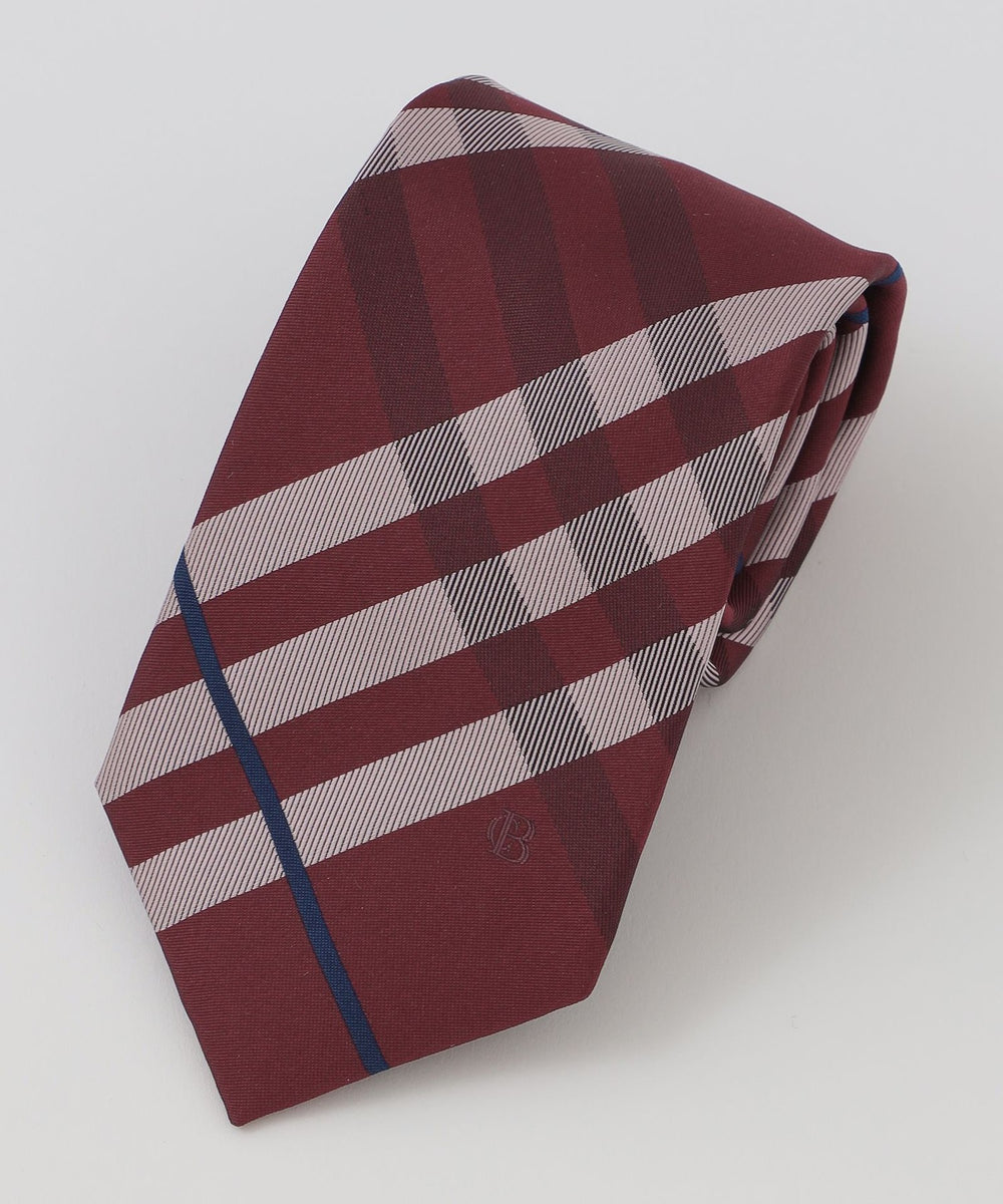 サテンコンビチェックタイ（ネクタイ/チーフ）｜BLACK LABEL