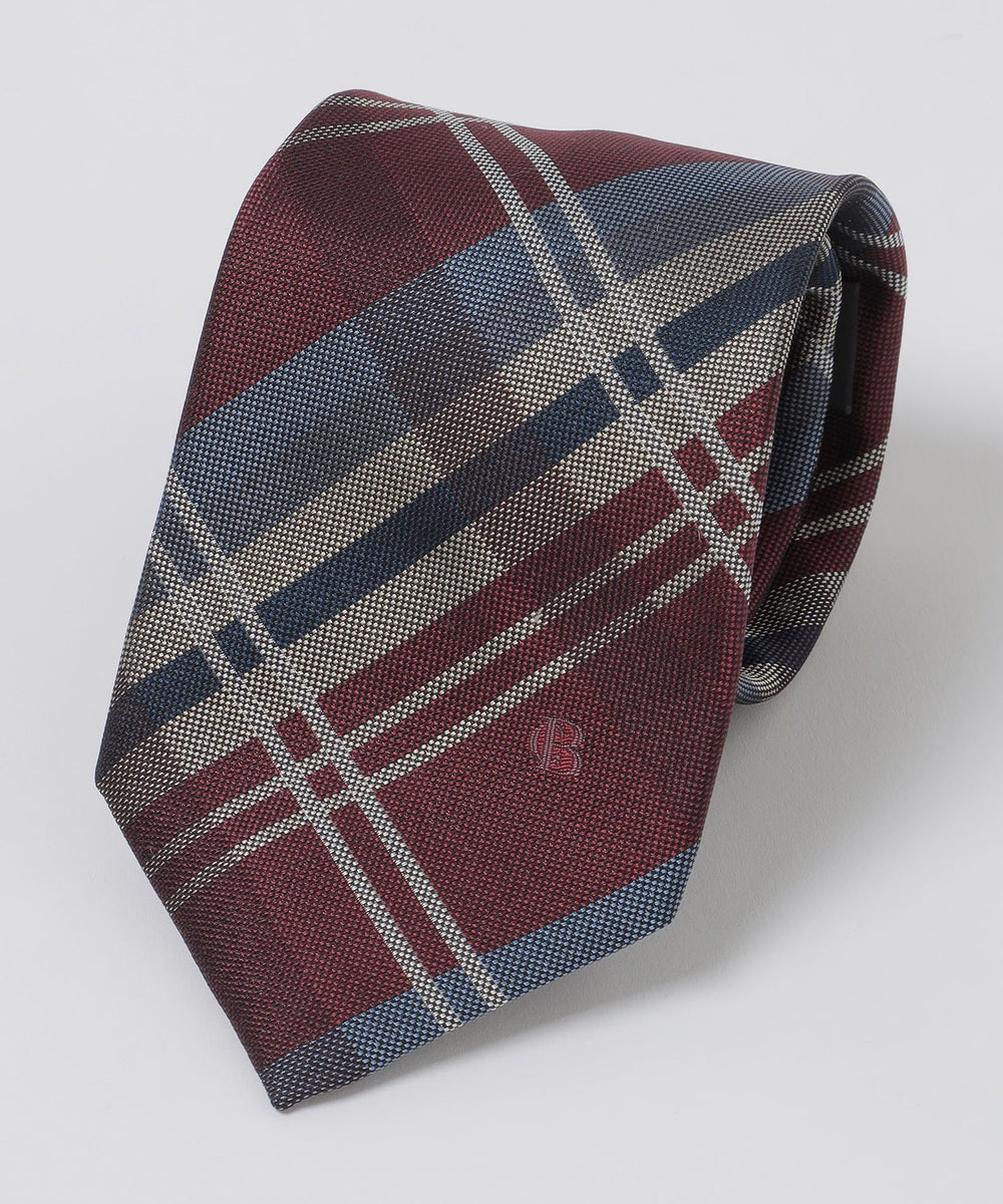 バスケットカラーチェックタイ（ネクタイ/チーフ）｜BLACK LABEL