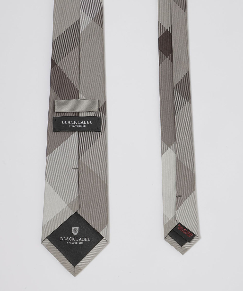 一部店舗限定】クレストブリッジチェックタイ（ネクタイ/チーフ